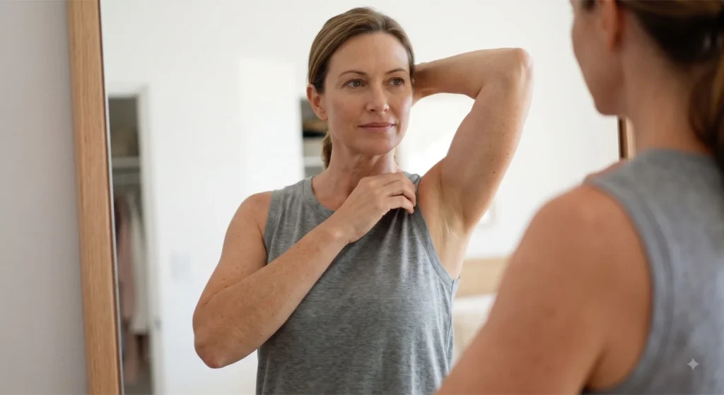 Arm lift, flexion