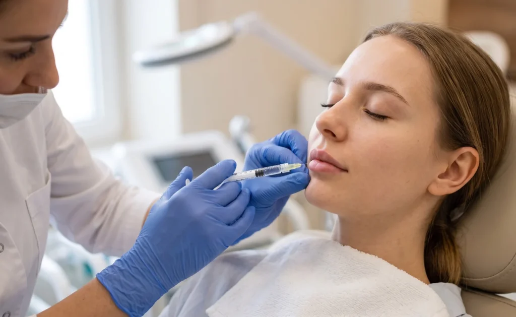 Hyaluronic acid lips