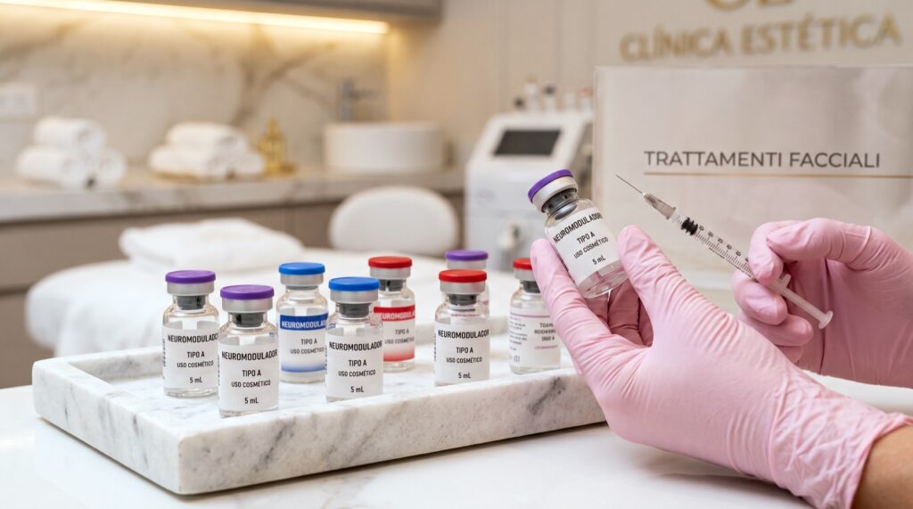 Neuromodulatori: medicina estetica facciale