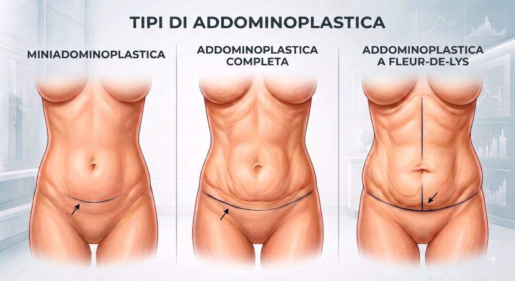 Tipi di addominoplastica