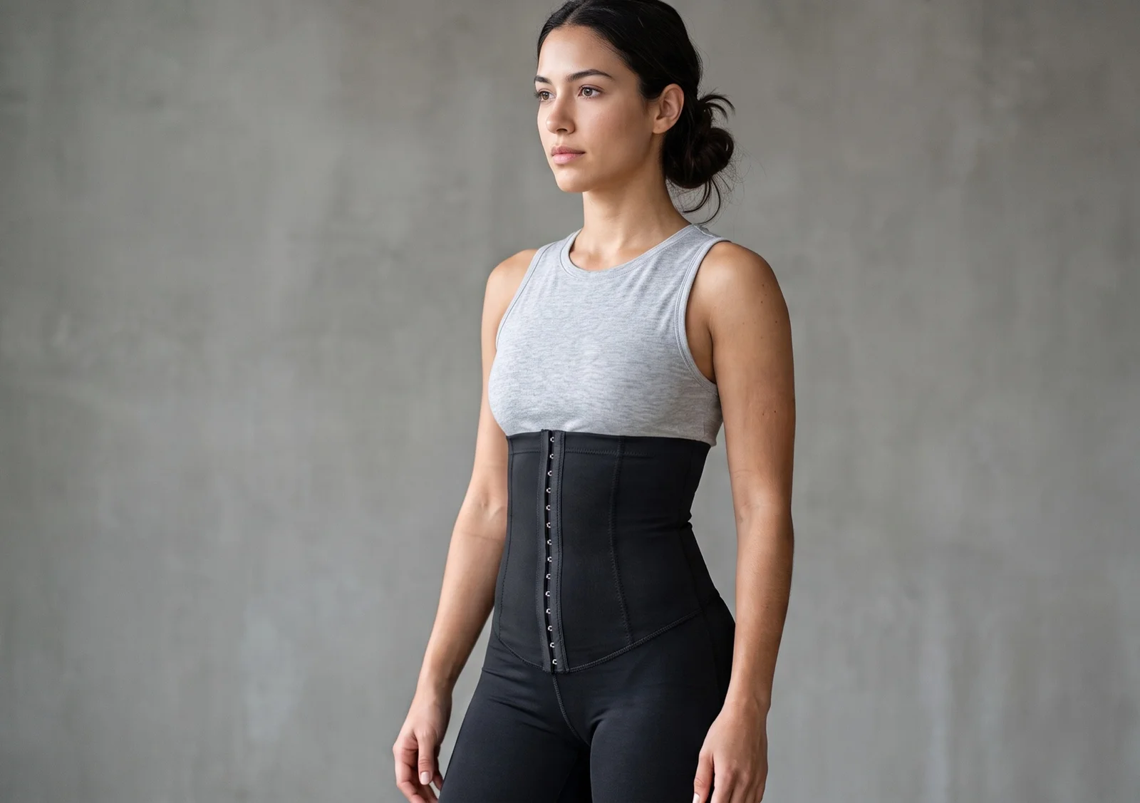 Tummy tuck postoperative compression garment
